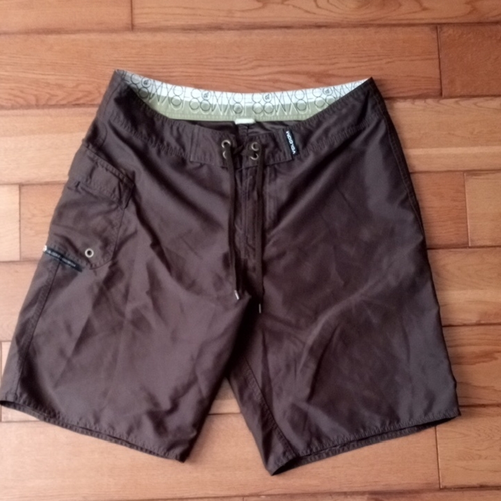 Volcom Dark Brown Board Shorts